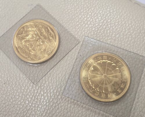天皇陛下御在位記念金貨