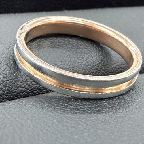 K18 Pt900 コンビリング